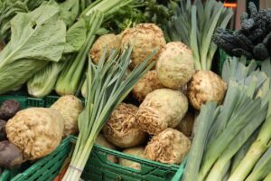 De supermarkt: verse groente